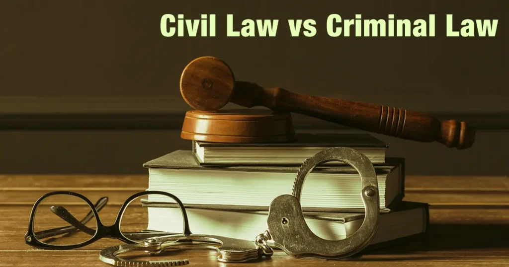 Civil Law vs Criminal Law: Key Differences Explained